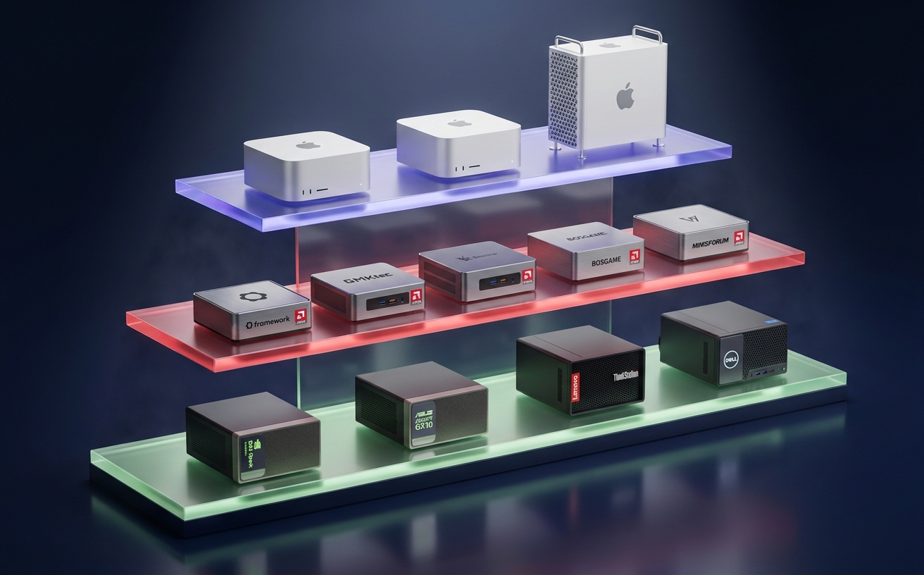 Strix Halo, DGX Spark, M3 Ultra: choosing a local-AI workstation in 2026