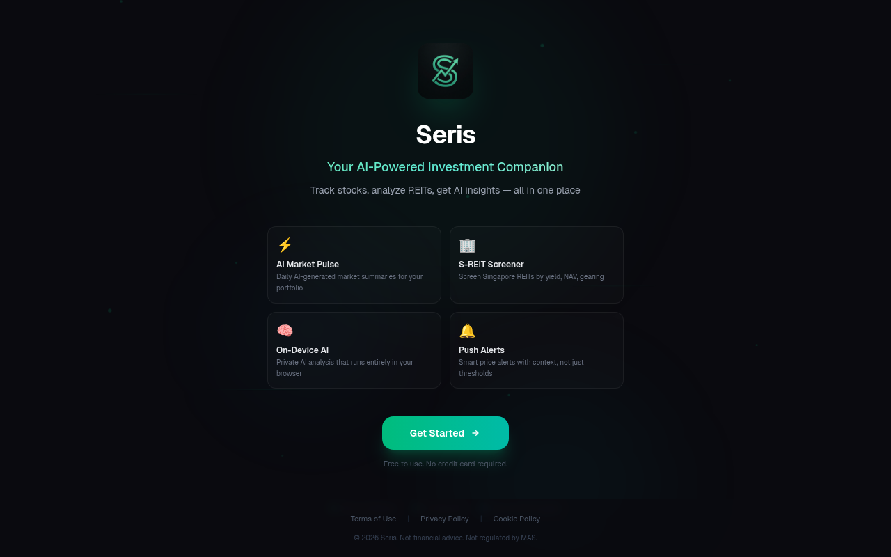 Seris — AI Stock Research Copilot